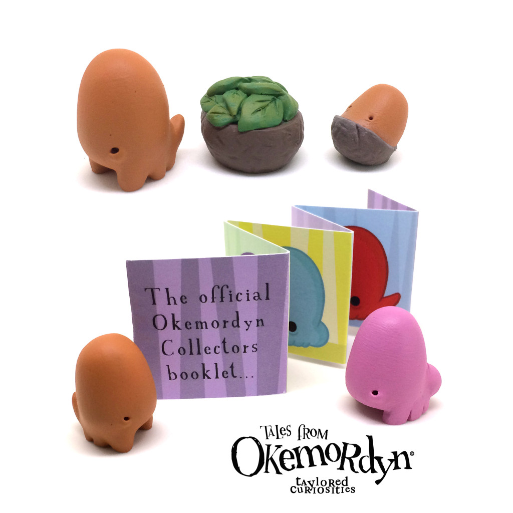 tales from okemordyn blind box designer toy resin collectible figure taylored curiosities baby book