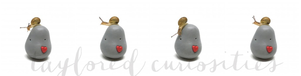 taylored curiosities pet snail happy valentine worry