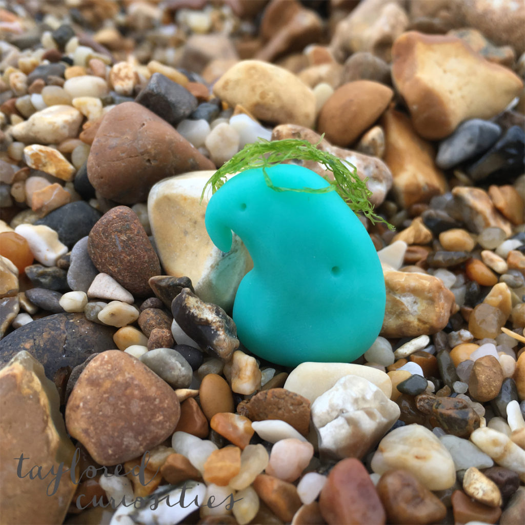 taylored curiosities the feelings fretfulnag beach jellyfish art cute talisman sea
